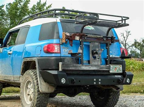 Toyota Fj Cruiser Rear Bumper And Tire Carrier Fj Cruiser Toyota Fj