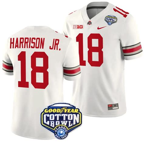 Hot Now Get New Marvin Harrison Jr Jersey 18 2023 White