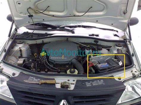 Какой аккумулятор нужен для Renault Logan I и II: размеры, емкость ...