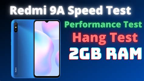 Redmi 9A Hang Test With 2GB RAM Performance Test Speed Test Redmi