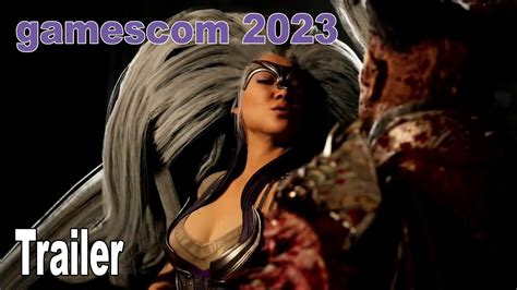 Mortal Kombat Sindel General Shao Official Gamescom Trailer