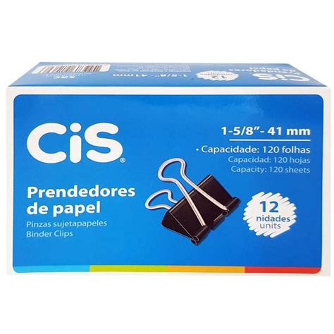 Prendedor De Papel Mm Cis Unidades Clips Magazine Luiza