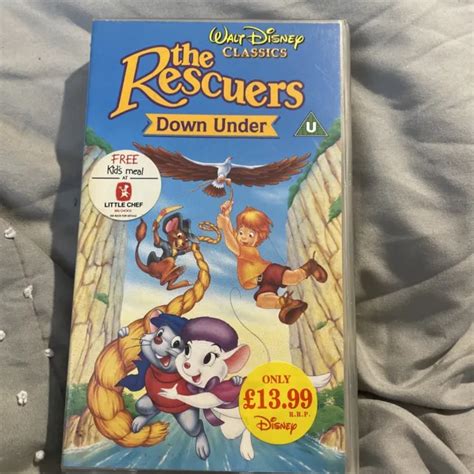 The Rescuers Down Under Vhssur 1997 £400 Picclick Uk