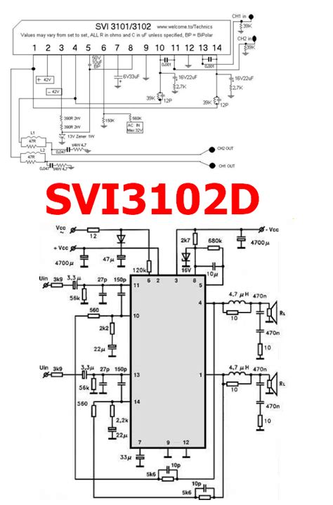 SVI3102D PDF Datasheet - Stereo Audio Power Amplifier