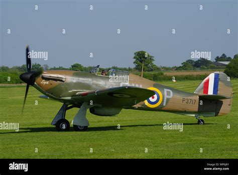 Hawker Hurricane Mk 1 P3717 G Hitt Shuttleworth Collection Old