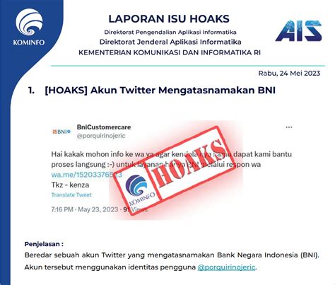 Isu Hoaks Disinformasi Mei Ppid Diskominfo Jateng