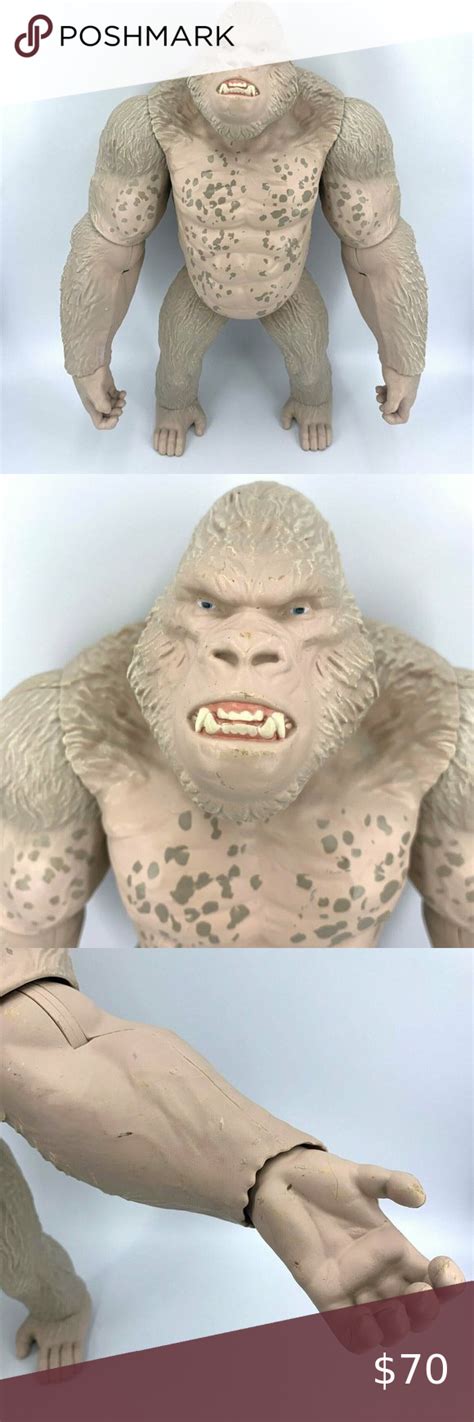 Rampage The Movie Gorilla Ape King Kong Action Figure Lanard Mega