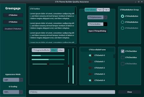 5 New CustomTkinter Themes TomSchimansky CustomTkinter Discussion