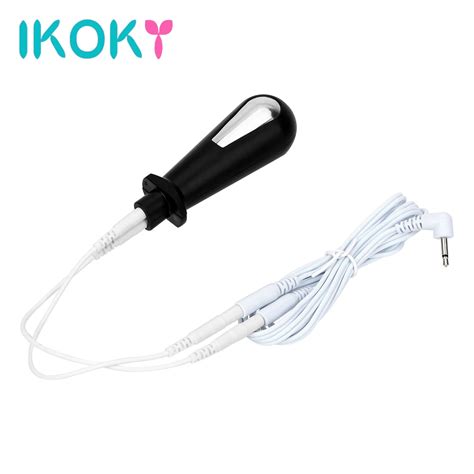 IKOKY Electric Shock Anal Vaginal Plug Stimulator Medical Themed Toys