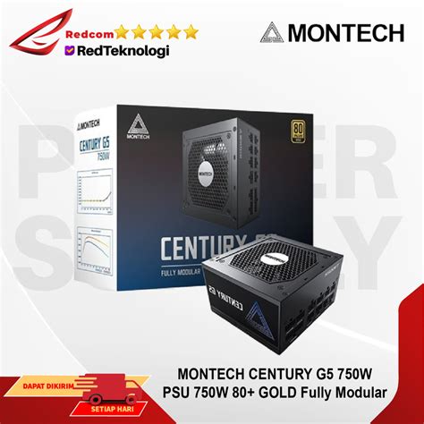 Montech Century G W Psu W Gold Fully Modular Shopee Malaysia