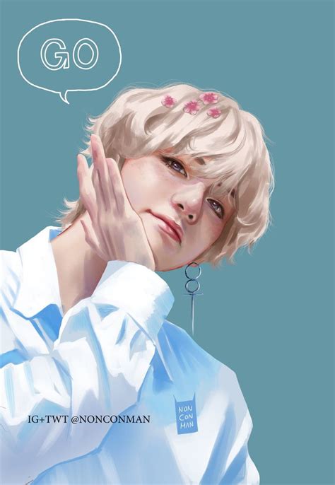 ディアスくん Nonconman Твиттер Bts fanart Fan art Bts drawings