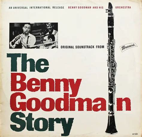 Benny Goodman And His Orchestra Original Soundtrack From The Benny