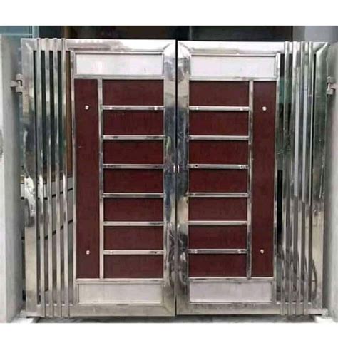 304 Stainless Steel Polished Hinged Door For Home Thickness 24mm At Rs 45000 Piece In Gorakhpur