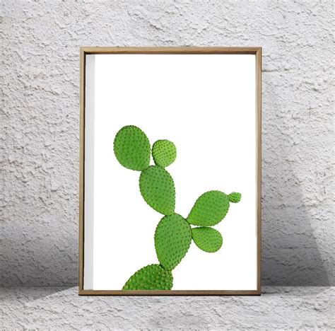 Botanical Wall Art Plants Cactus Decor Cacti Tropical Prints Etsy