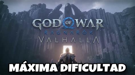 GOD OF WAR RAGNAROK VALHALLA PS5 MUÉSTRAME MAESTRÍA MÁXIMA