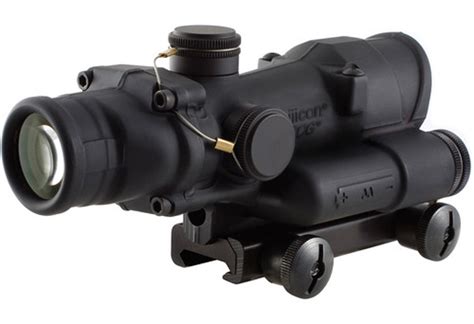 Trijicon Acog Led Illuminated 4x32 Scope With Red Chevron Reticle Ta02