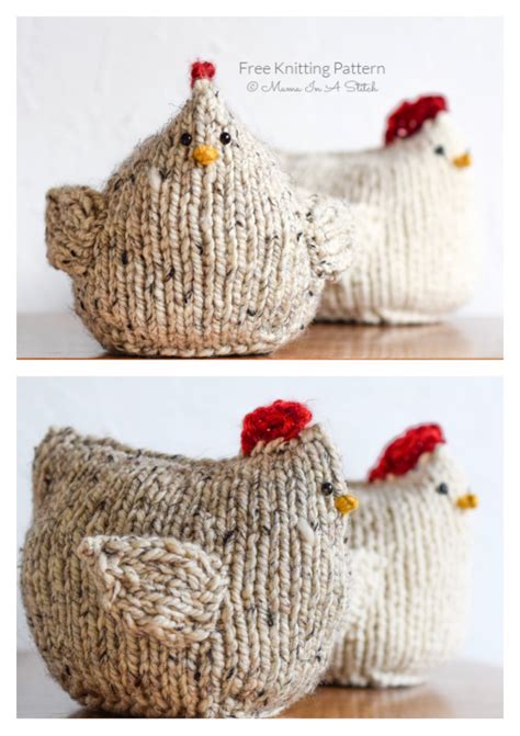 Poppy The Chicken Free Knitting Pattern Knitting Pattern