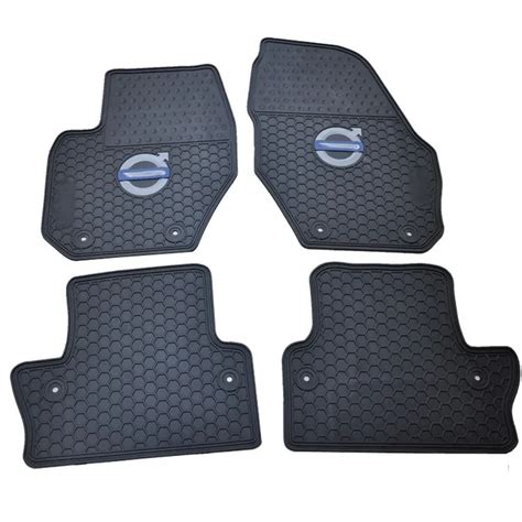 Genuine Dedicated Frontandrear Floor Slip Resistant Rubber Mats For Volvo V60xc60 In Floor Mats