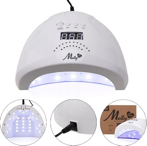 Molly Lac Lampa Do Paznokci Uv Led 48W Hybrydy Żele 30 Diod Opinie i