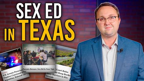 A Major Change To Sex Ed In Texas YouTube