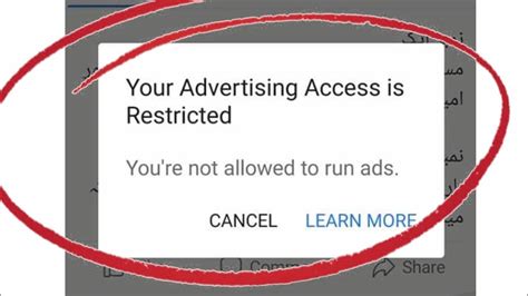 Your Advertising Access Is Restricted On Facebook Gi I Ph P V H Ng