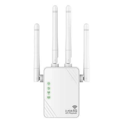 1200mbps Wireless Wifi Repeater Dual Band 2 4gand5g Wifi Booster For Home Office Ebay