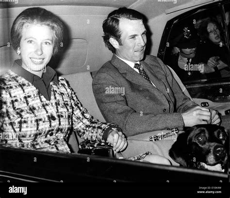 Princess Anne and husband Mark Phillips Stock Photo - Alamy