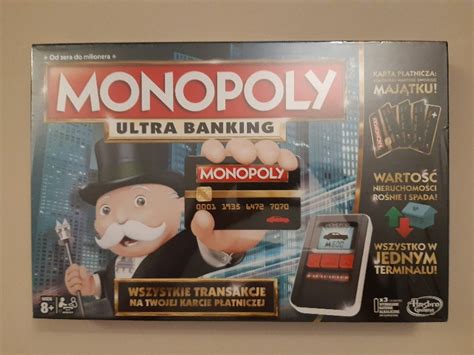 Monopoly Ultra Banking Po Polsku Zafoliowana Gda Sk Kup Teraz Na