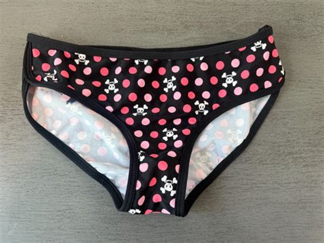 NWOT Black PUAL FRANK Swimsuit Youth Bikini Bottom Size EBay