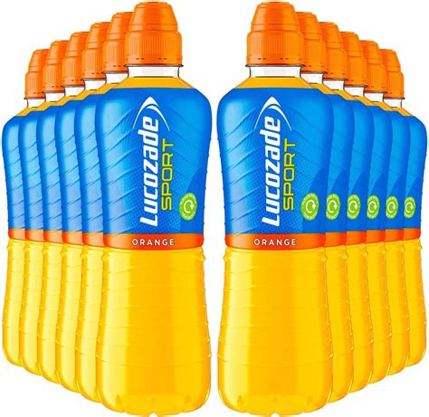 Lucozade Orange Sport Energy Drink 12 X 500ml Amazonfr Epicerie