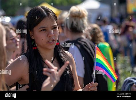 Sofía Bulgaria 18 de junio de 2022 El evento de Orgullo de Sofía en