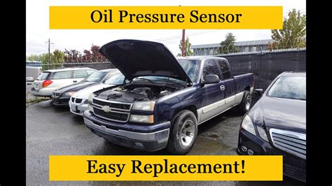 Oil Pressure Sensor Replacement Chevy Gmc Off