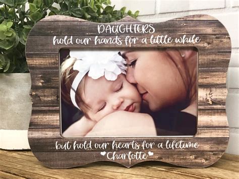 Mom Frame Daughter Frame Mommy and Me Frame Gift For Mom | Etsy