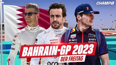 F1 Der Freitag Bahrain GP Alonso bärenstark in beiden Trainings