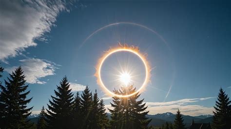 solar eclipse shown in the sky 46255962 Stock Photo at Vecteezy