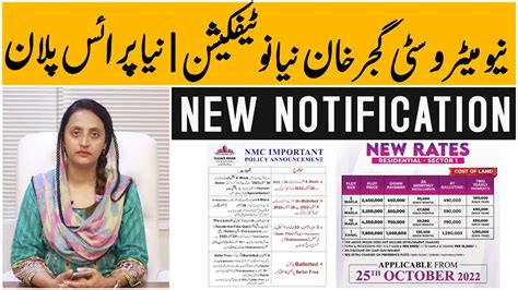 New Metro City Gujar Khan New Price And Notification Low Cost Plots On