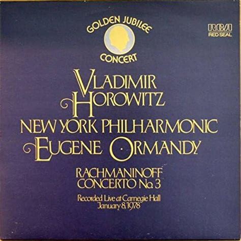 Sergei Vasilyevich Rachmaninoff Vladimir Horowitz The