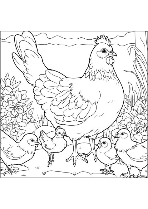 Coloriage Sur La Ferme Tracteurs Fermier Animaux Coloriages Hot Sex