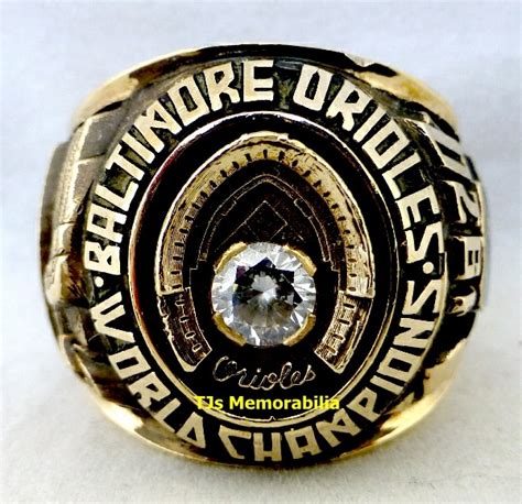 1970 BALTIMORE ORIOLES WORLD SERIES CHAMPIONSHIP RING - Buy and Sell ...