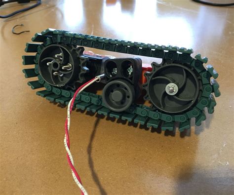 3d Printed Custom Vex Tank Tread System 9 Steps With Pictures