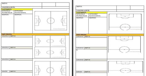 Plantillas Para Descargar Para Entrenador De Futbol