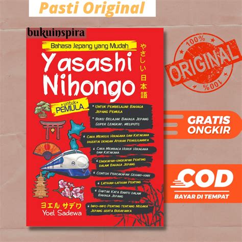 Jual Buku Bahasa Jepang Yang Mudah Yasashi Nihongo Otodidak Kuasai