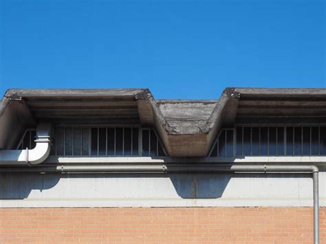 Detalle del techo de la fábrica. | Foto Premium