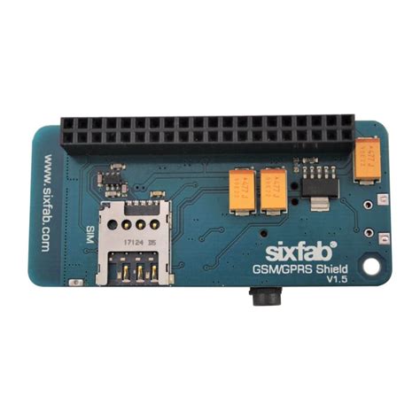 Raspberry Pi GSM/GPRS Shield – Sixfab