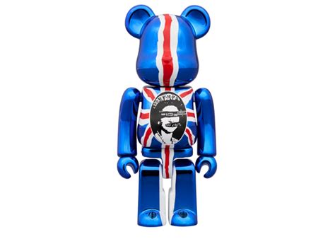 BE RBRICK Sex Pistols God Save The Queen Chrome Ver 100 400