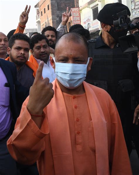 Sixth Phase Polling Begins On 57 Assembly Seats In Up Adityanath