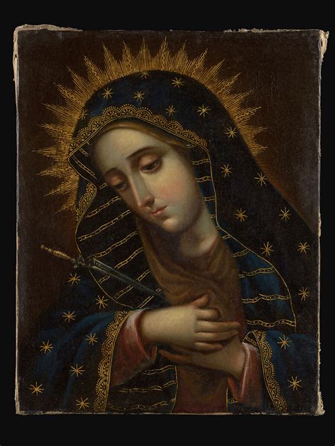 The Virgin Of Sorrows Spanish Colonial The Metropolitan Museum Of Art