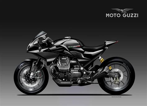 Moto Guzzi V85 Black Eagle Concept By Oberdan Bezzi Asphalt And Rubber