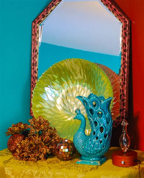 Peacock Inspired Decor ⋆ Angie's Crafty Stuff