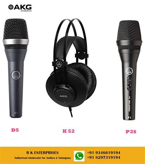 AKG Mics & Headphone at best price in Hyderabad | ID: 22471966748
